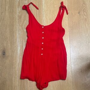 Kimchi Blue Red Romper